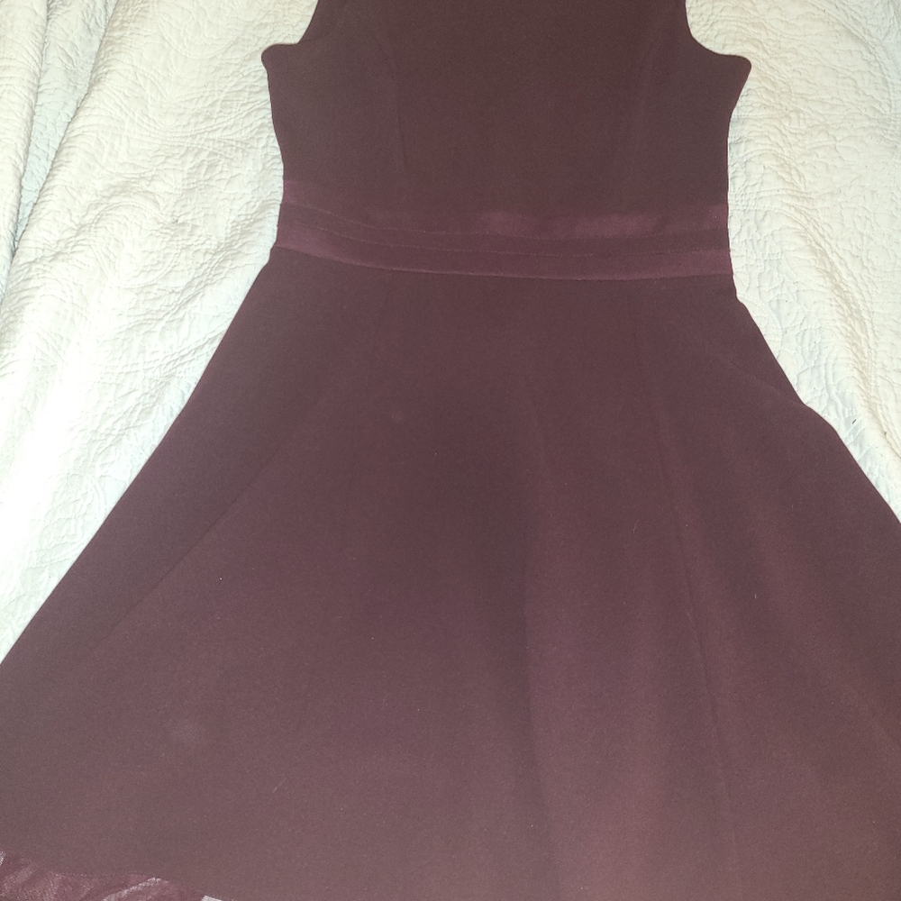 Purple Calvin Klein A-line Dress - Picture 4 of 5